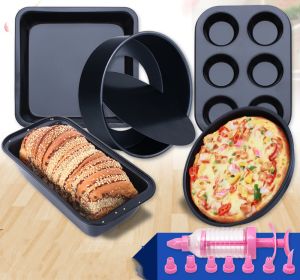 Baking Pan Set (Option: 5abrasive tools)