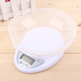 LED Electronic Baking Scales (Load Bearing: 5Kg, Color: With tray)