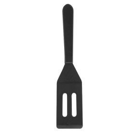 Mini Slotted Turner Spatula (Color: Black)