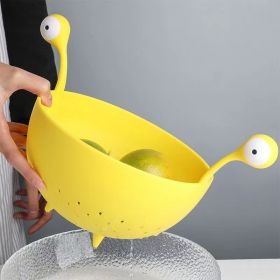 Big-Eyed Monster Food Strainer (Color: Yellow)