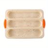 1pc; Silicone Baguette, French Bread Baking Pan