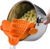 Kitchen Snap N Strain Pot Strainer