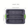 1pc; Silicone Baguette, French Bread Baking Pan