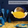 Pasta Strainer Monster Eye Design - Yellow