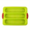 1pc; Silicone Baguette, French Bread Baking Pan