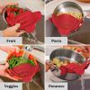 Kitchen Snap N Strain Pot Strainer