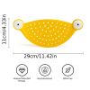 Pasta Strainer Monster Eye Design - Yellow